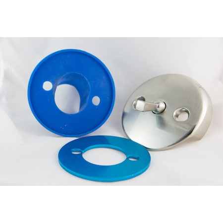 Bluevue BIG Size Trip Lever Gasket Kit, Brushed Nickel BIG-3TLSS-BN